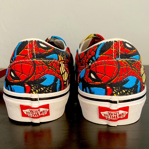 RARE Vans X Marvel Spider Man Slip On Sneakers - Picture 5 of 5
